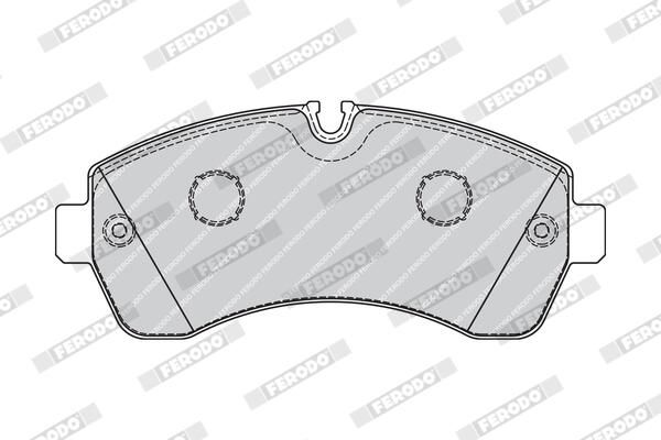 FERODO FVR1777 Brake Pad Set, disc brake