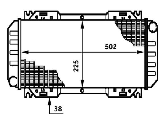 MAHLE Radiateur CR 619 000S