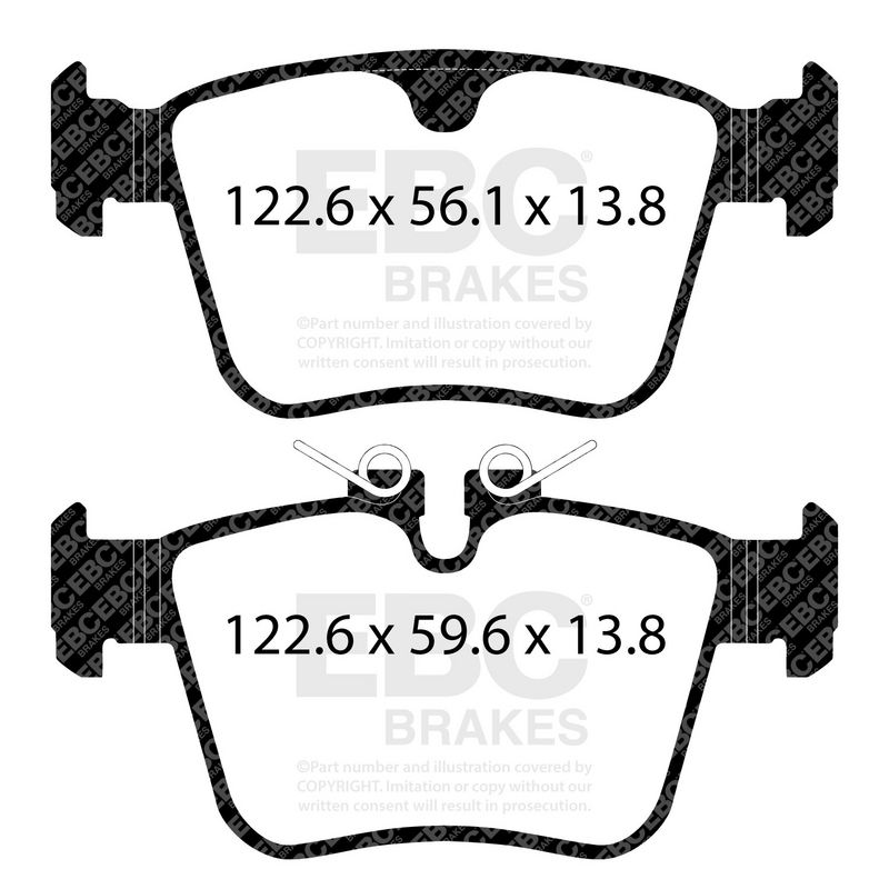 EBC Brakes Remblokkenset, schijfrem DP42411R