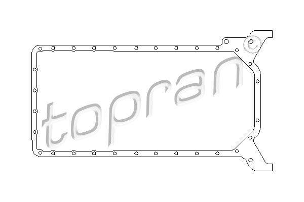 Ущільнення, оливний піддон, Topran 401220