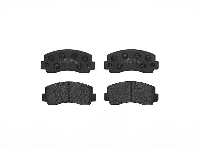 комплект спирачно феродо, дискови спирачки BREMBO