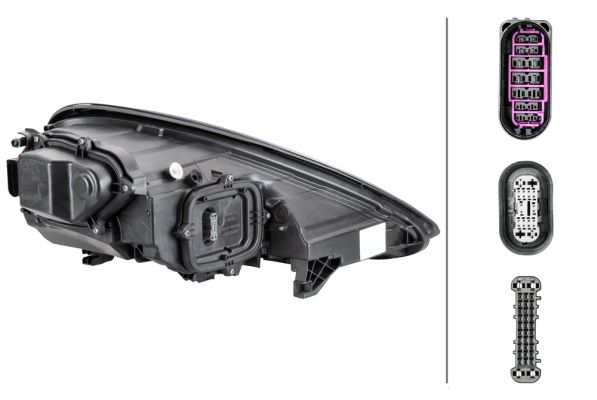 HELLA 1EX 011 099-151 Headlight