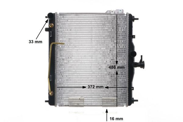 MAHLE CR 1278 000S Radiator, engine cooling