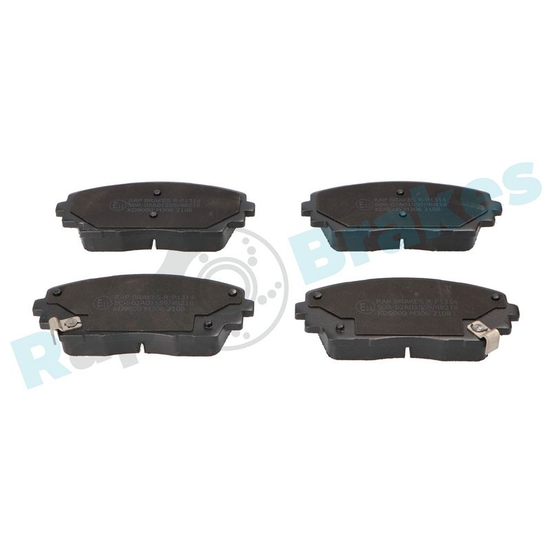 RAP BRAKES R-P1314 Brake Pad Set, disc brake