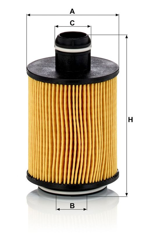 Õlifilter, MANN-FILTER HU 7004, 1 x
