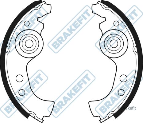 APEC Brake Shoe Set BSH1092