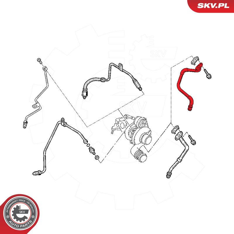 Õliühendus, kompressor, ESEN SKV 31SKV253