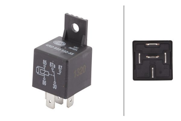 Hella 4RD 933 332-551 Multifunctional Relay