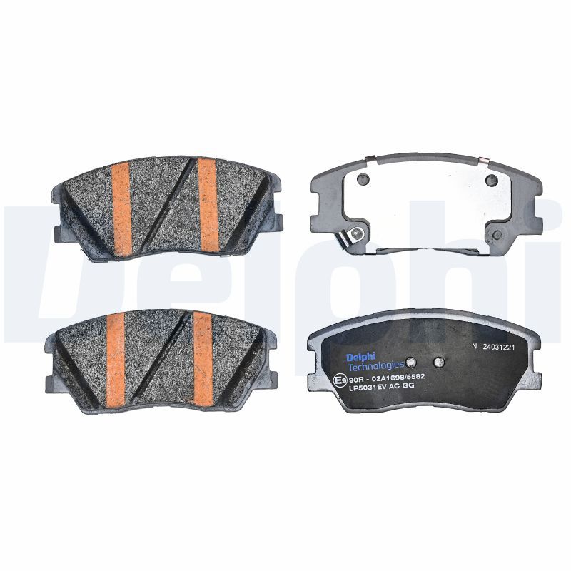 DELPHI LP5031EV Brake Pad Set, disc brake