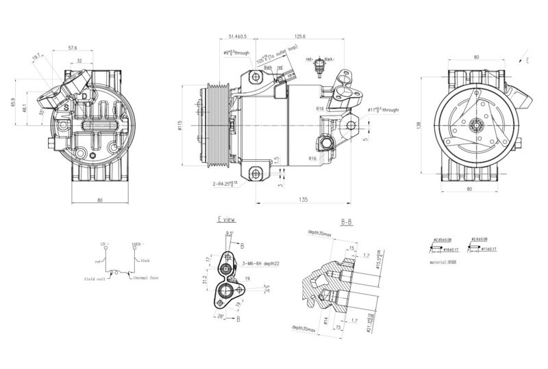 Kompresor, klimatizace 8FK 366 200-731