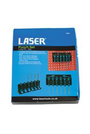 Laser Tools Parallel Pin Punch Set, Long 6pc