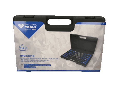 Kruvikeerajate komplekt, KS TOOLS BT033012