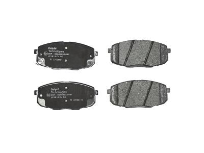 DELPHI LP1819 - Brake Pad Set, disc brake
