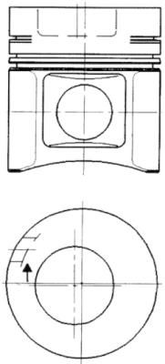Product Image - Zuiger - 92306600 - KOLBENSCHMIDT