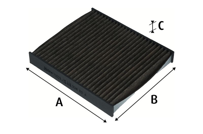 Filtr, vzduch v interiéru 701029
