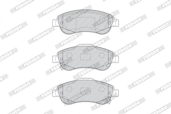 FERODO Plaquettes de frein à disque FDB4228