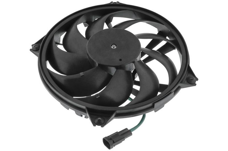 Ventilator, motorkøling