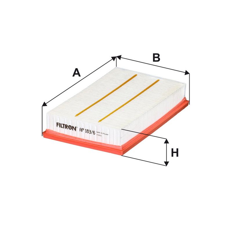 Õhufilter, FILTRON AP 183, 6