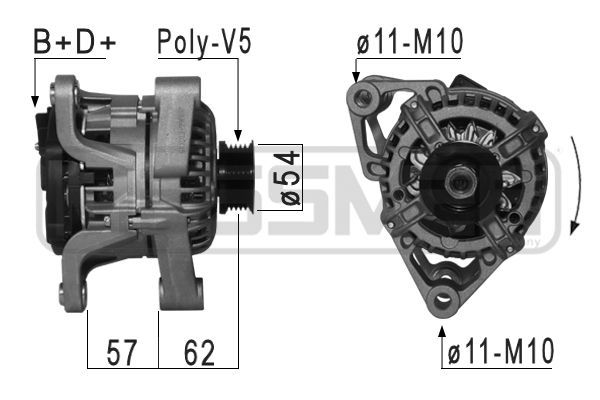 ERA generátor 210866A