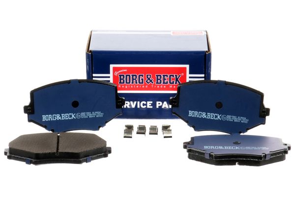 BORG & BECK fékbetétkészlet, tárcsafék BBP1583