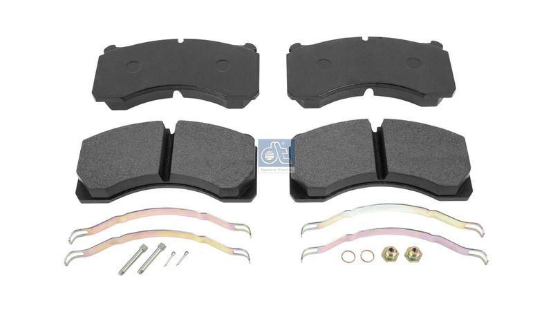 Set placute frana,frana disc 10.24125 DT Spare Parts
