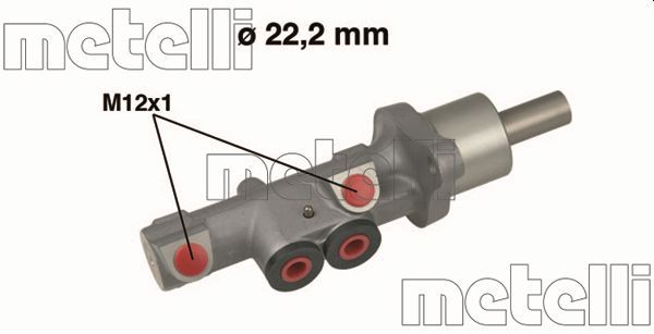 Головний гальмівний циліндр, Metelli 05-0534