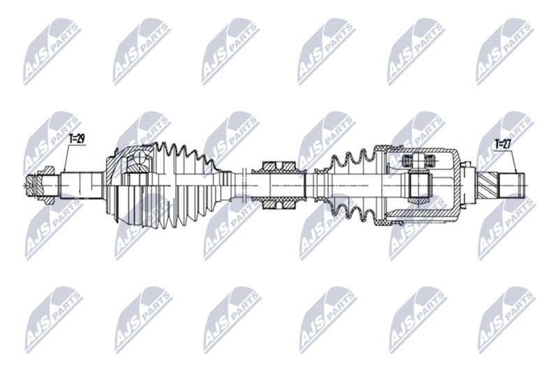 NTY NPW-NS-212 Drive Shaft