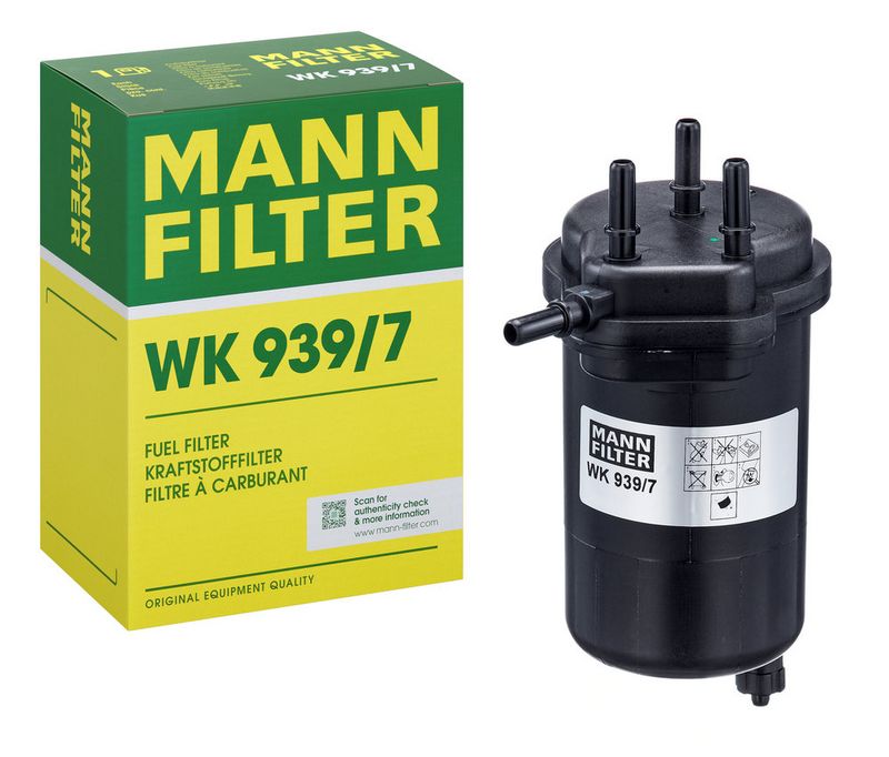 Kütusefilter, MANN-FILTER WK 939, 7