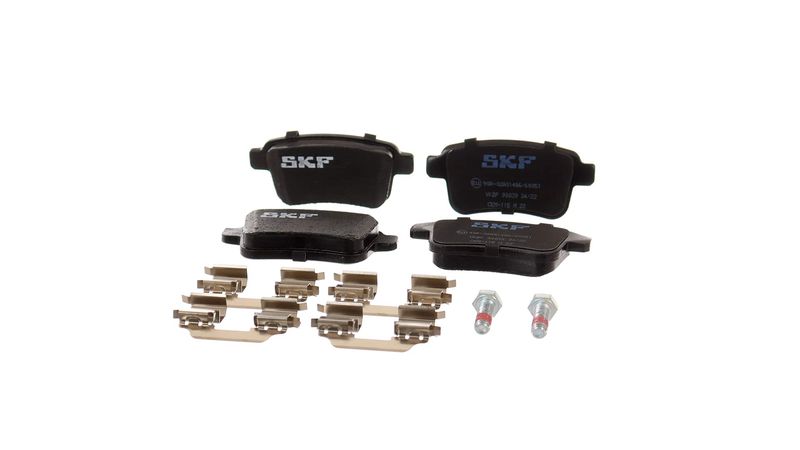 SKF VKBP90039 Комплект гальмівних накладок, дискове гальмо