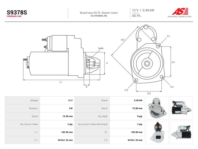 This part match OEM code: 36100-03200