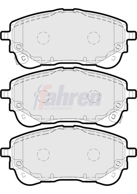 Fahren Brake Pad Set, disc brake FBP3939