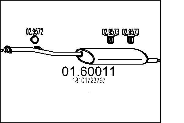 Глушник, Mts 01.60011