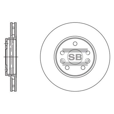 Гальмівний диск, Hi-Q SD3062