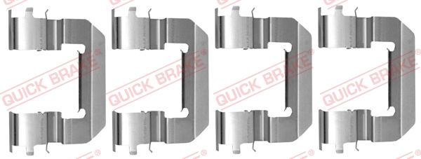 QUICK BRAKE tartozékkészlet, tárcsafékbetét 109-0014