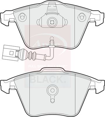 APEC Brake Pad Set, disc brake PAD1531B