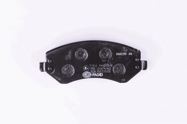 HELLA 8DB 355 010-051 Brake Pad Set, disc brake