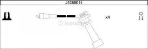 NIPPARTS gyújtókábelkészlet J5385014