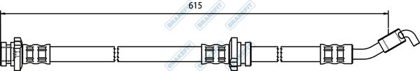 APEC Brake Hose BHO4201