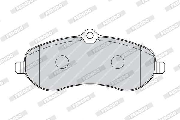 FERODO Plaquettes de frein à disque FVR1771