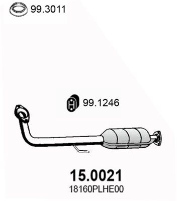 ASSO 15.0021 - Katalizatorius