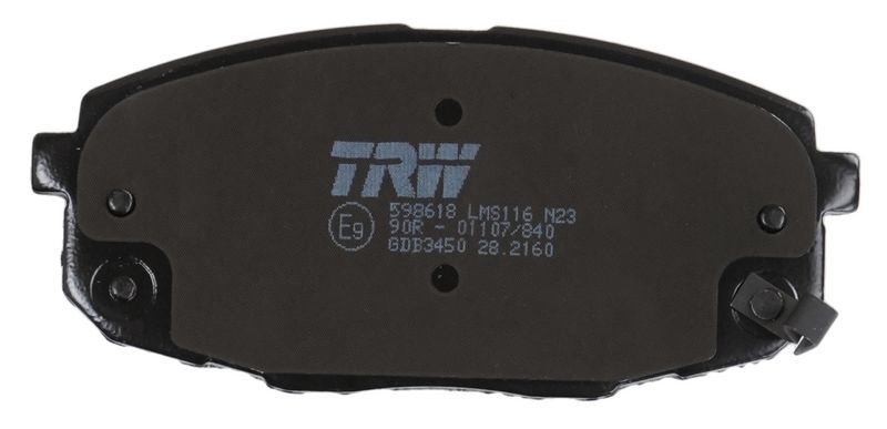 TRW GDB3450 Brake Pad Set, disc brake