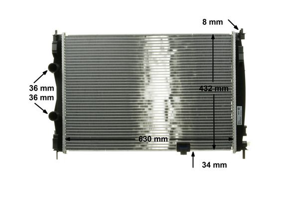 Product Image - Radiateur - CR1076000S - MAHLE