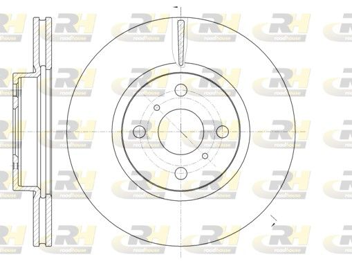 Гальмівний диск, Roadhouse 61006.10