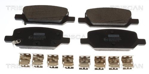 Piduriklotsi komplekt, ketaspidur TRISCAN 811081008