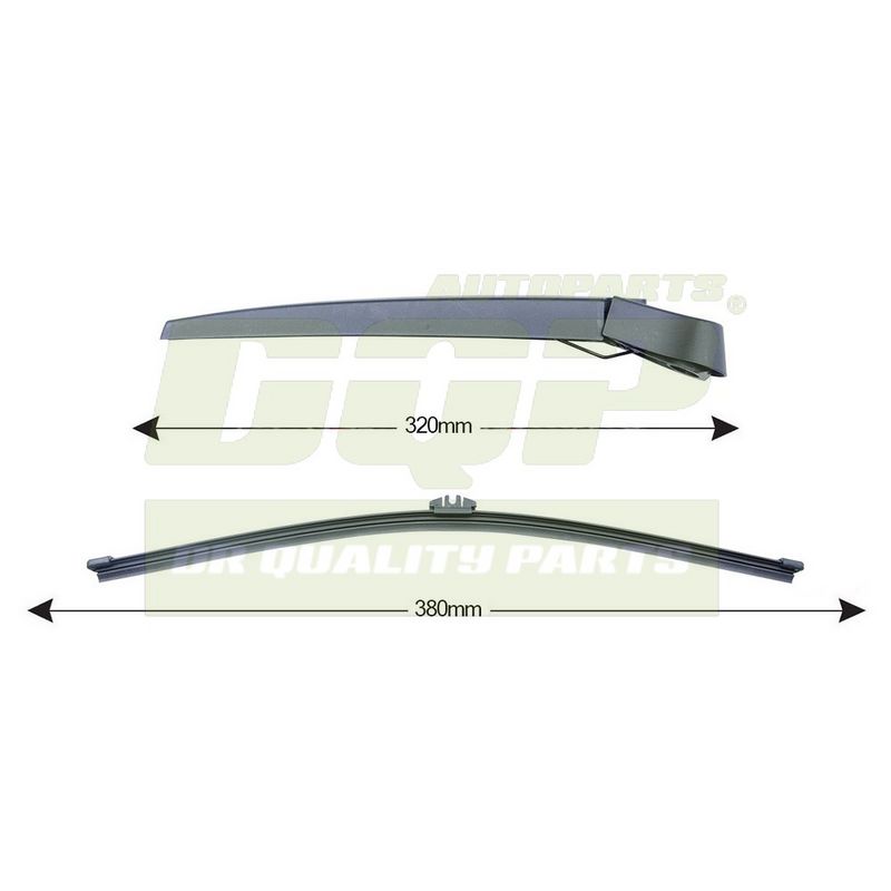 DR. QUALITY PARTS 74027 - Wiper Arm Set, window cleaning