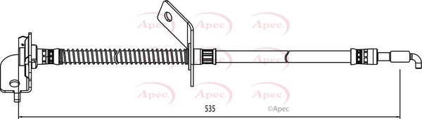 APEC Brake Hose HOS4006