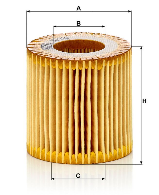 Õlifilter, MANN-FILTER HU 710 x