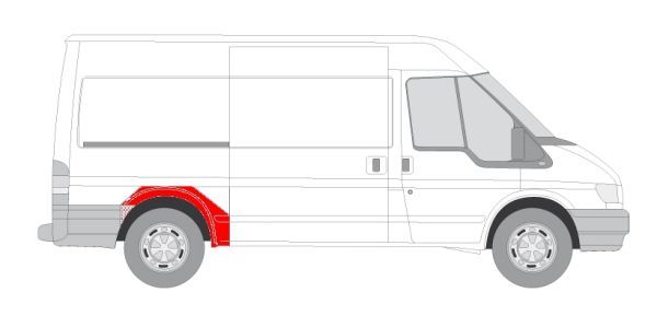 BLIC 6504-03-2509594P Inner Wing Panel