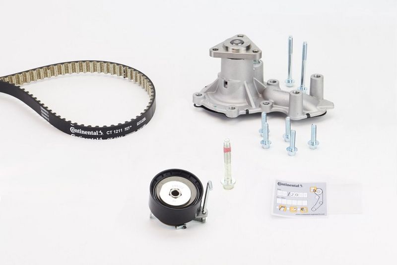 Bomba de agua + kit correa distribución CONTINENTAL CT1211WP1