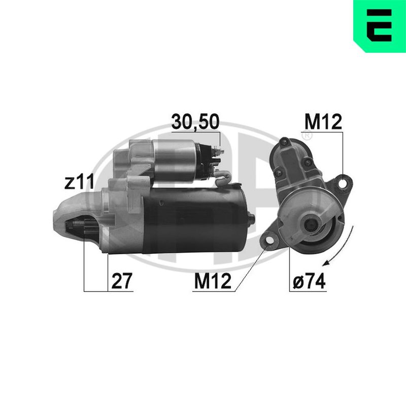 Стартер, Era 220955A